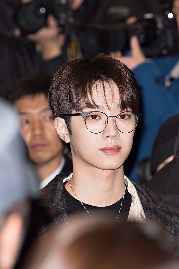 워너원(WannaOne) 라이관린, 김포국제공항 출국 현장