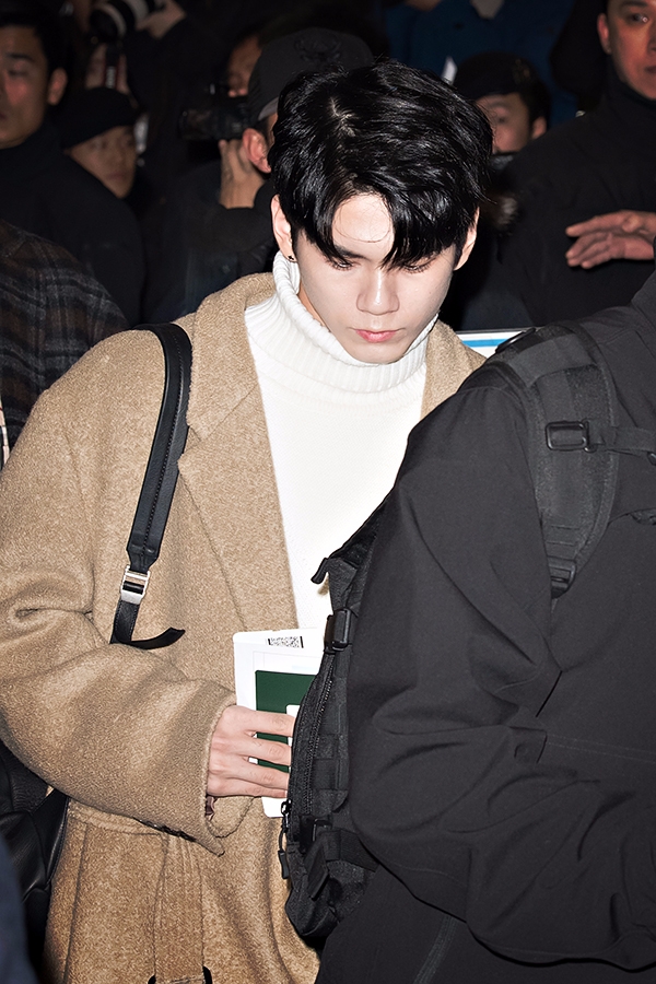 워너원(WannaOne) 옹성우, 김포국제공항 출국 현장