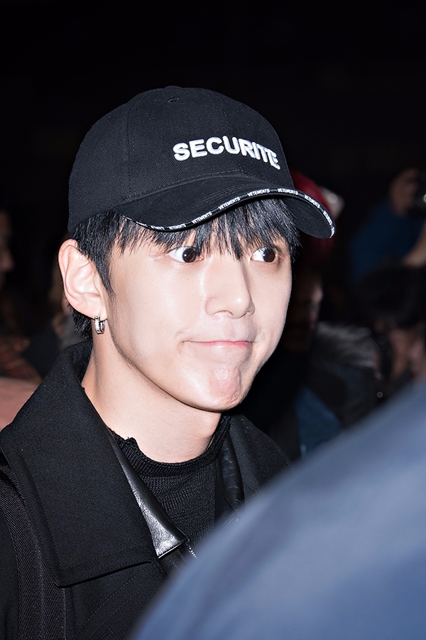 몬스타엑스(MONSTAX) 민혁, 김포국제공항 출국 현장