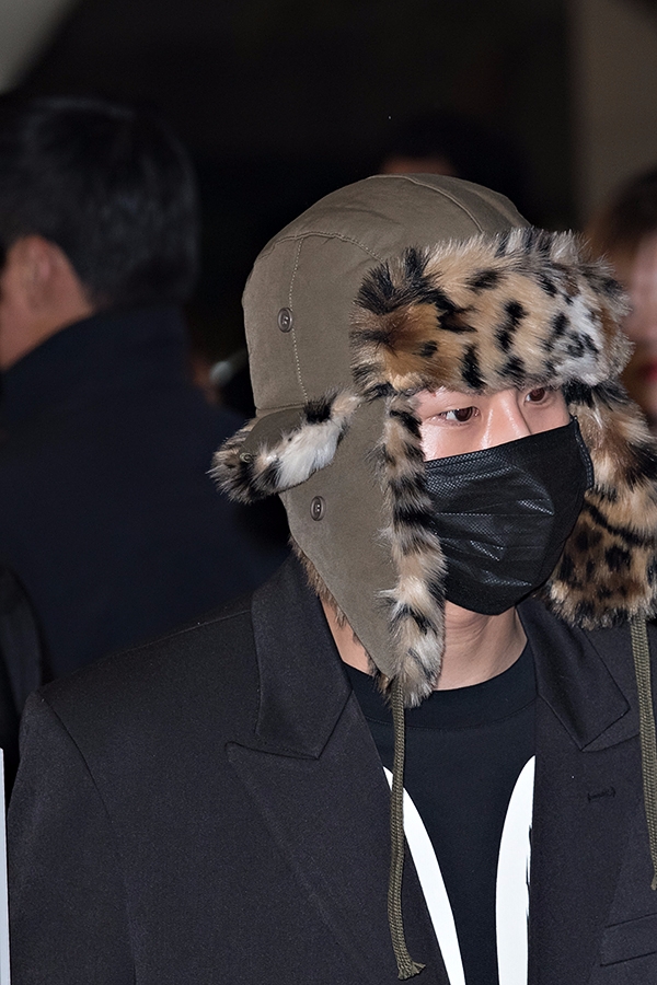 몬스타엑스(MONSTAX) 주헌, 김포국제공항 출국 현장