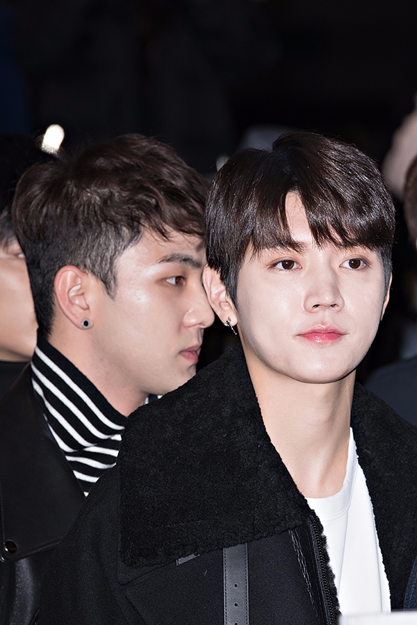 뉴이스트W 백호-렌, 김포국제공항 출국 현장