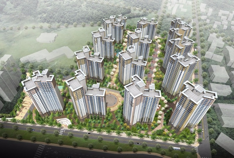 대야역 두산위브 더파크 조감도.(사진=두산건설)