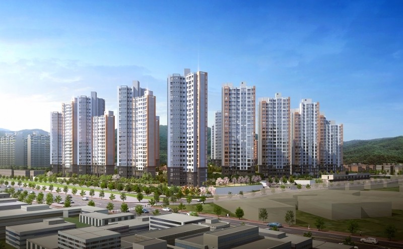 대야역 두산위브 더파크 투시도.(사진=두산건설)