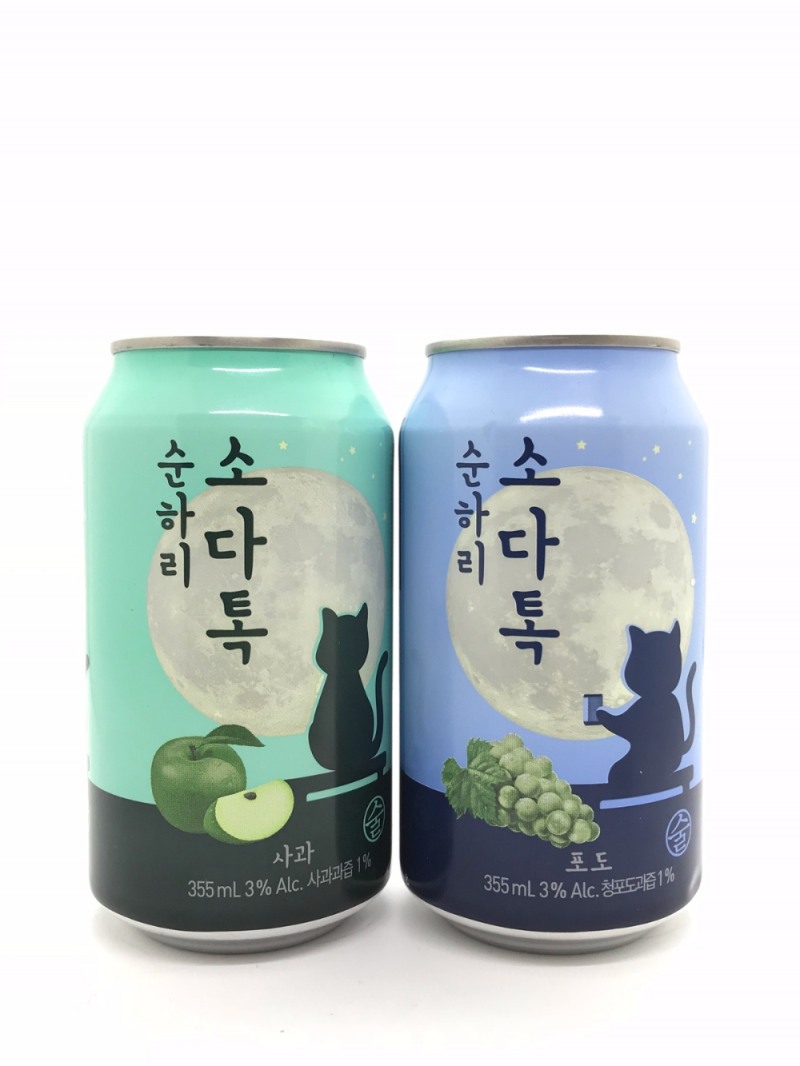 롯데주류 ‘순하리 소다톡’ 패키지 리뉴얼