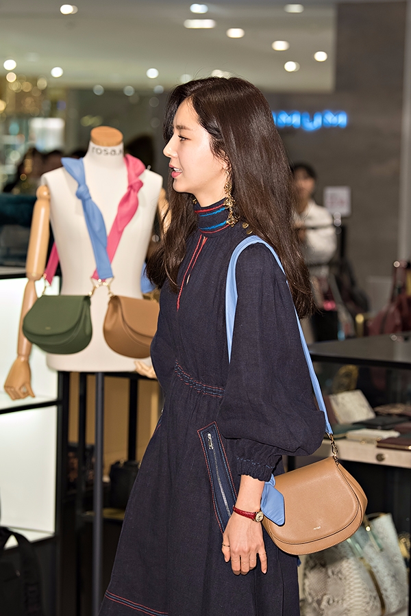 한채아, 로사케이(rasa.K) 매장 방문 현장