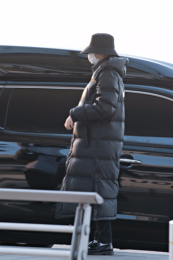 갓세븐(GOT7) 영재, 인천국제공항 출국 현장