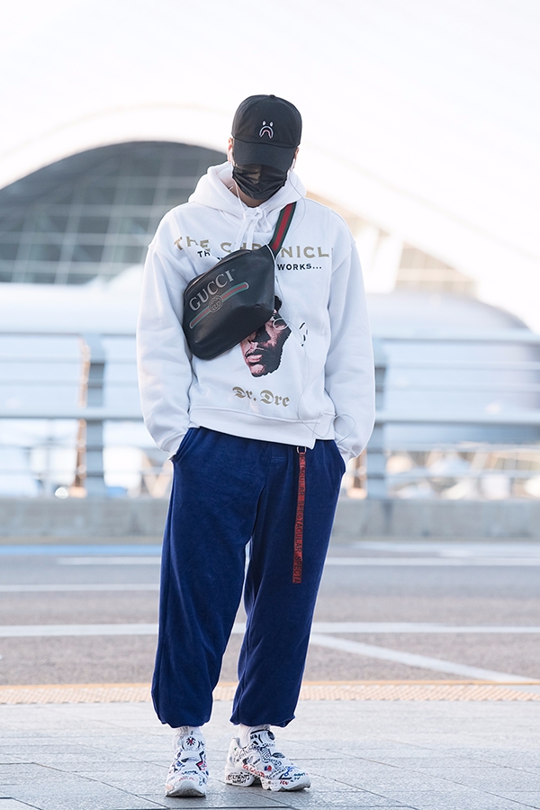 갓세븐(GOT7) 잭슨, 인천국제공항 출국 현장