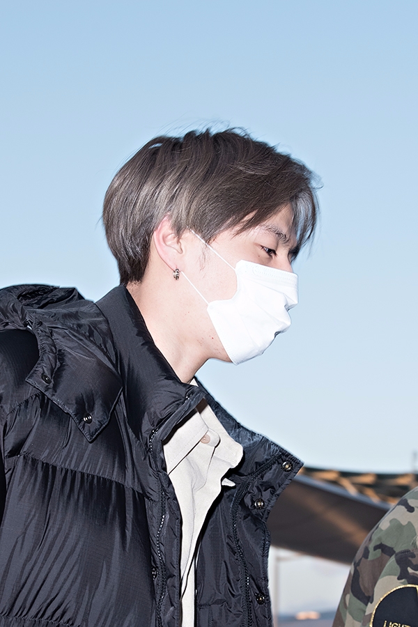 갓세븐(GOT7) 유겸, 인천국제공항 출국 현장