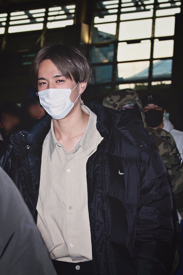 갓세븐(GOT7) 유겸, 인천국제공항 출국 현장