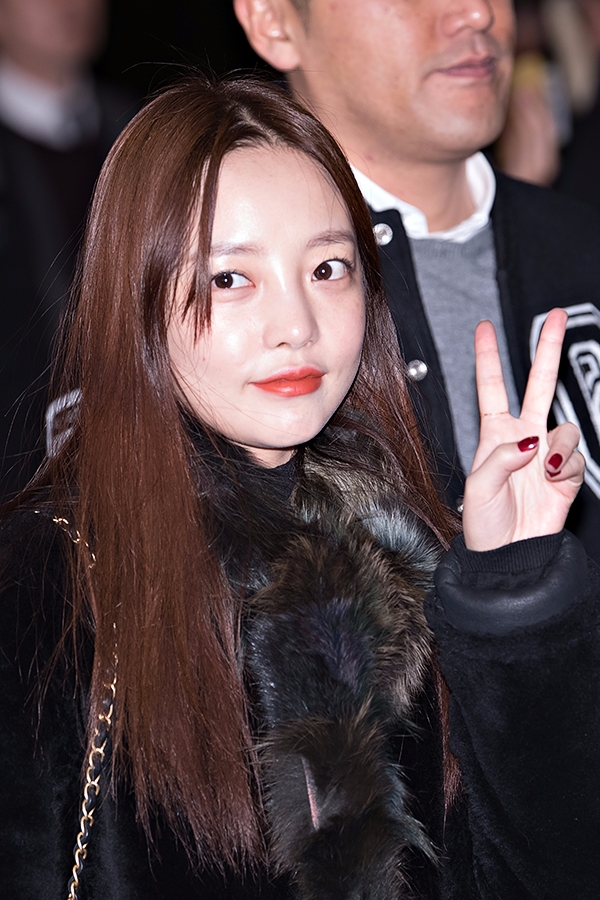 구하라, 김포국제공항 출국현장