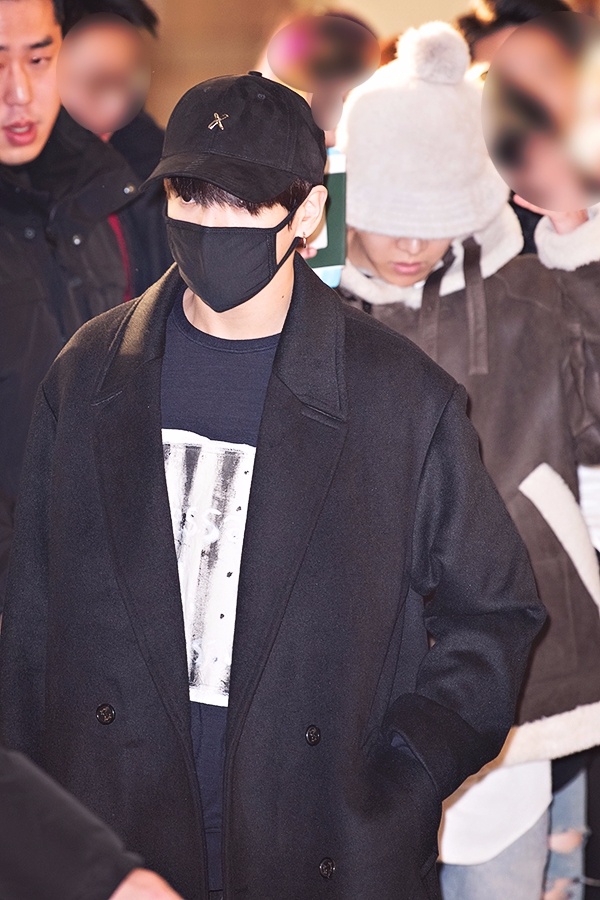 방탄소년단(BTS) 정국, 김포국제공항 출국현장
