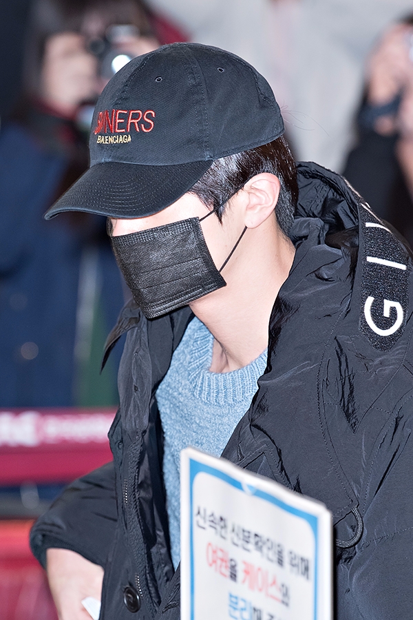 방탄소년단(BTS) 진, 김포국제공항 출국현장