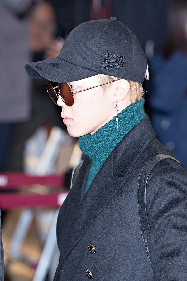 방탄소년단(BTS) 지민, 김포국제공항 출국현장