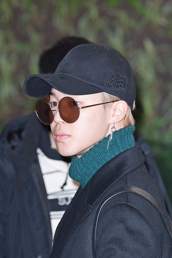 방탄소년단(BTS) 지민, 김포국제공항 출국현장