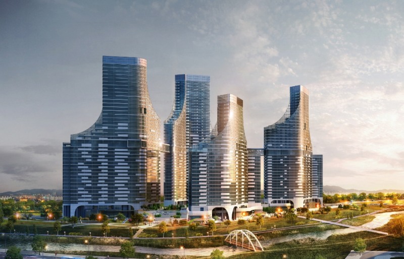 세종시 중흥S-클래스 센텀뷰 조감도.(사진=중흥토건)