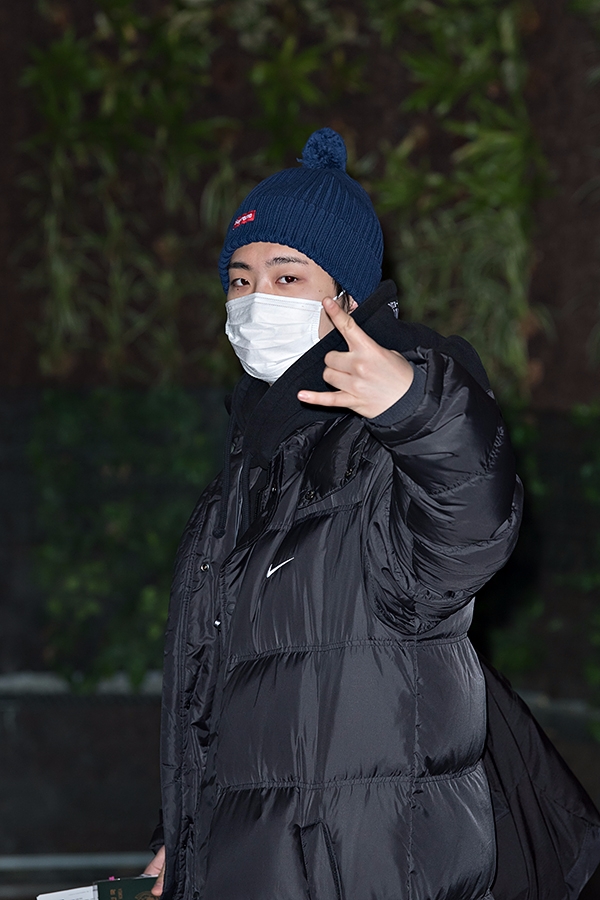 갓세븐(GOT7) 영재, 김포국제공항 출국 현장