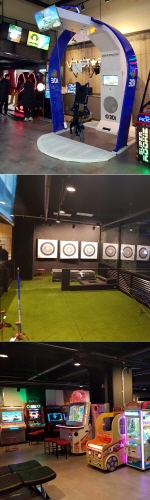 송도 트리플스트리트 가서 사격·양궁·VR으로 제대로 놀자