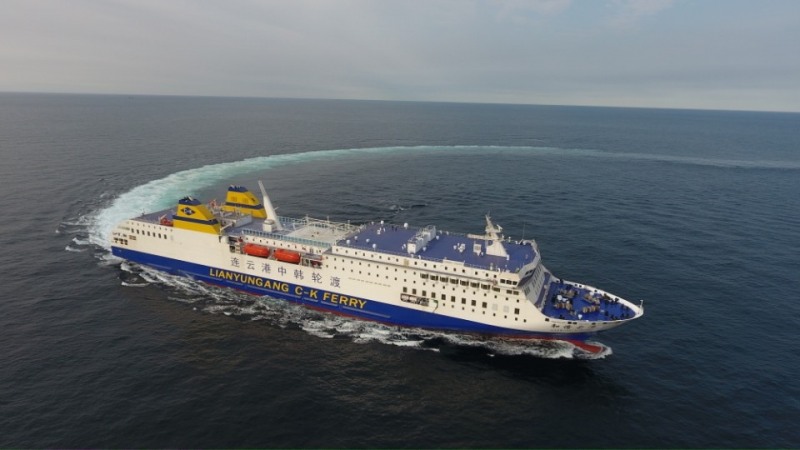 시운전 전경. (사진=인천항만공사)