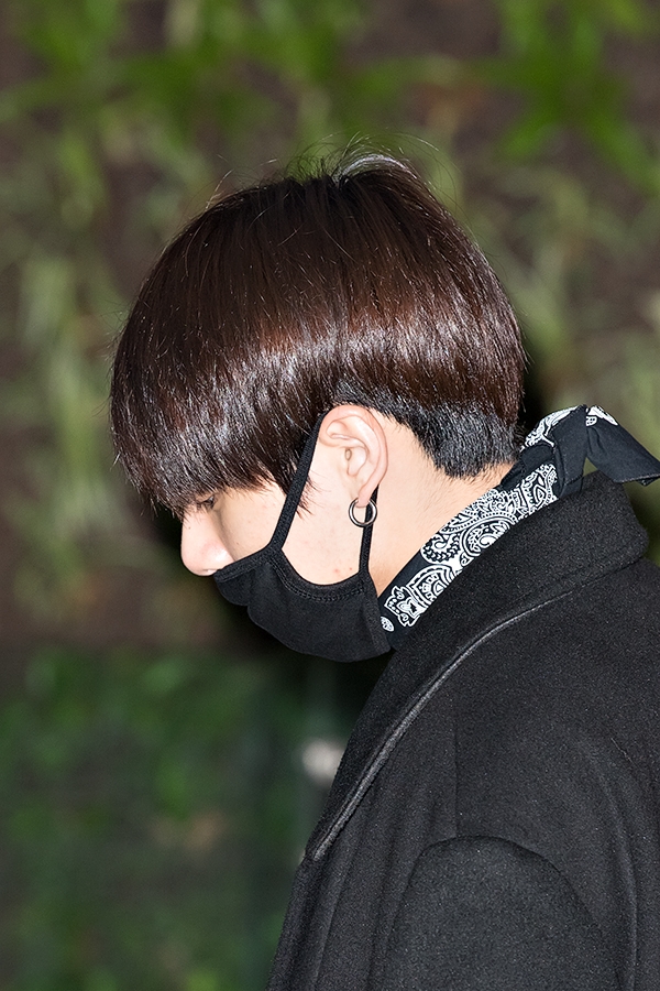 방탄소년단(BTS) 정국, 김포국제공항 출국 현장