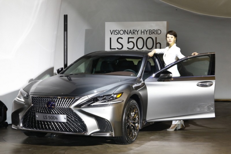 신형 LS 500h.(사진=렉서스 코리아)