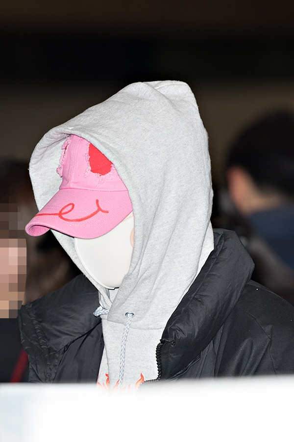 갓세븐(GOT7) 마크, 김포국제공항 출국 현장
