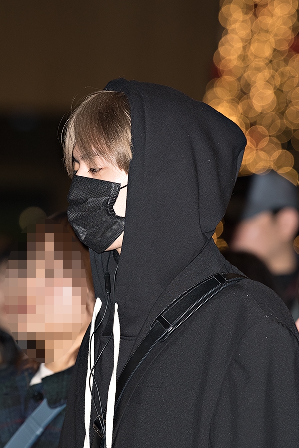 갓세븐(GOT7) 유겸, 김포국제공항 출국 현장