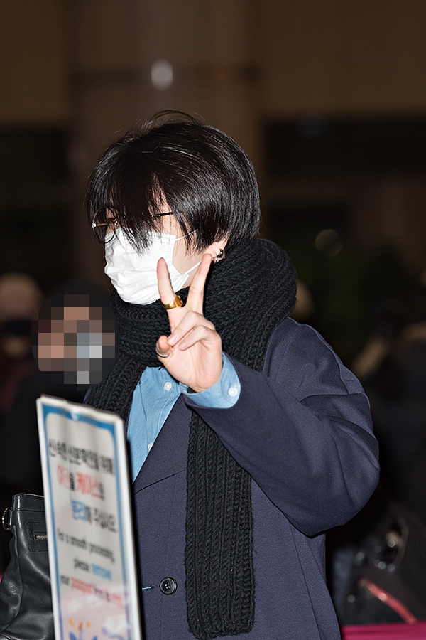 갓세븐(GOT7) 영재, 김포국제공항 출국 현장
