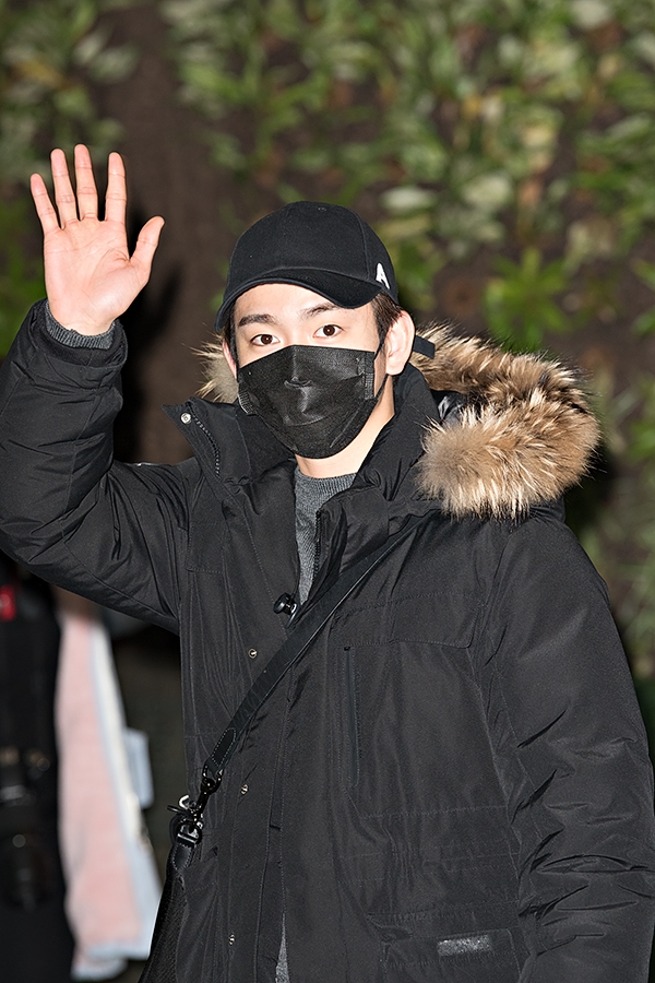 갓세븐(GOT7) 진영, 김포국제공항 출국 현장