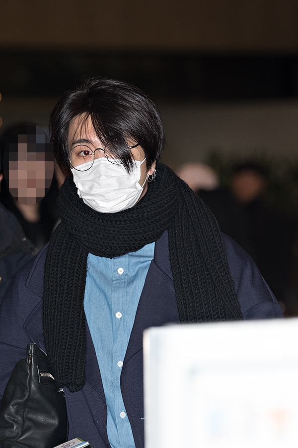 갓세븐(GOT7) 영재, 김포국제공항 출국 현장