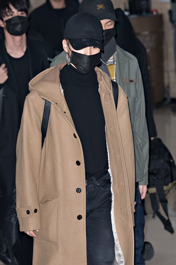 방탄소년단(BTS) 지민, 김포국제공항 입국 현장