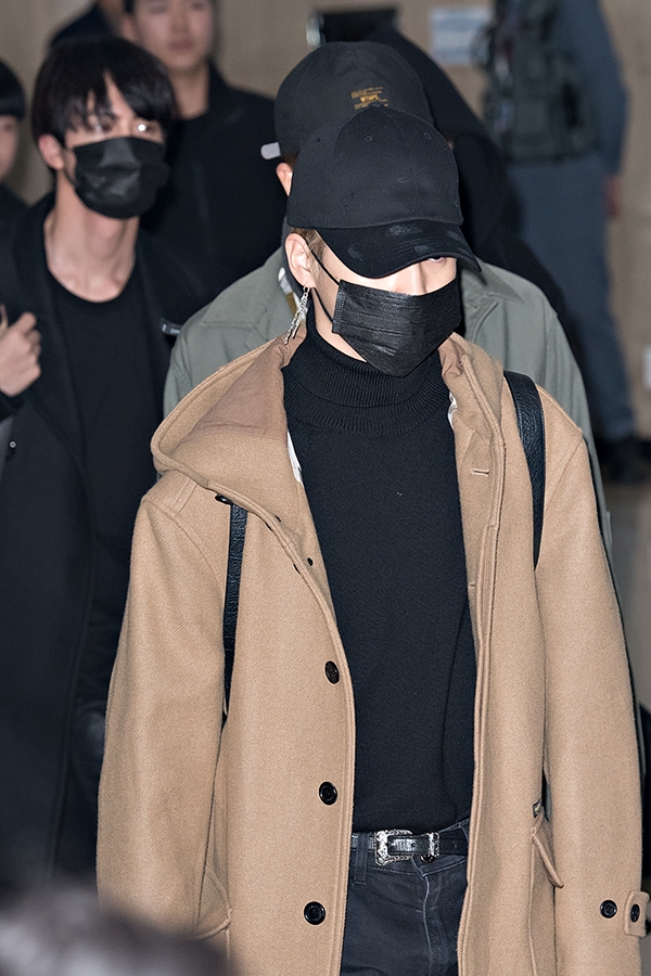 방탄소년단(BTS) 지민, 김포국제공항 입국 현장
