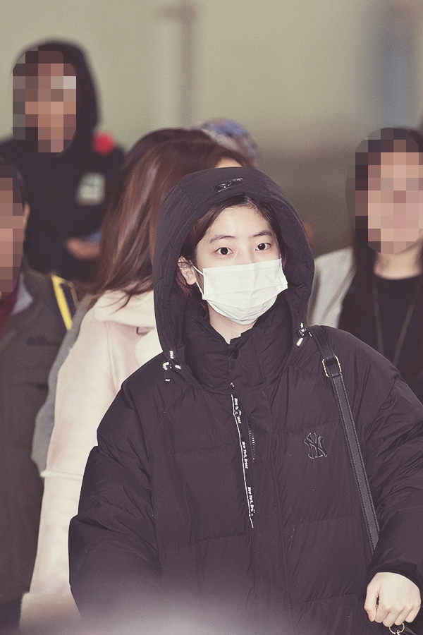 트와이스(TWICE) 다현, 김포국제공항 입국 현장