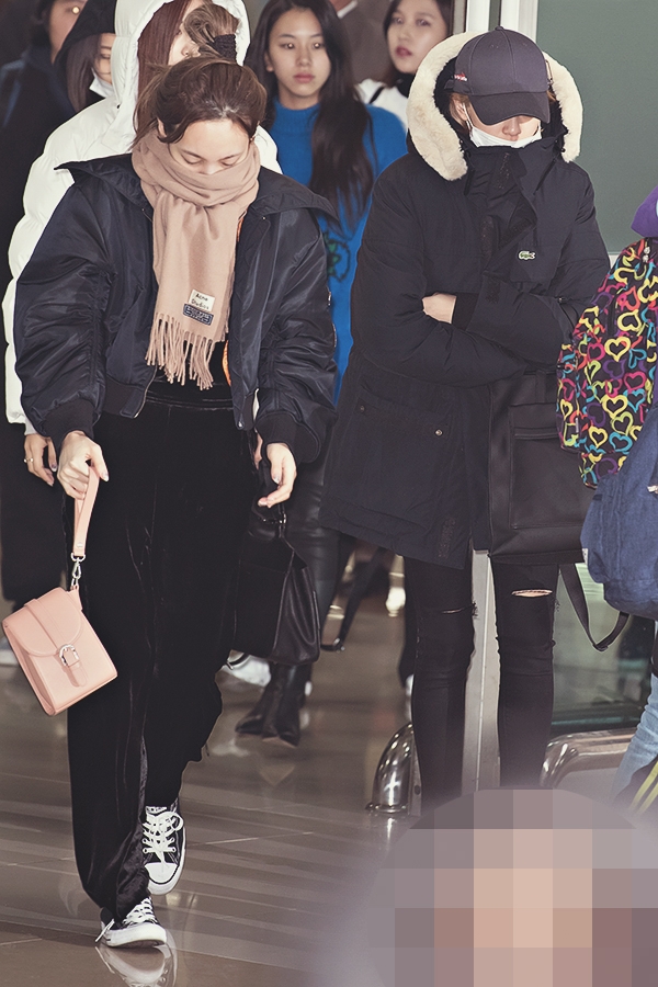 트와이스(TWICE) 나연-정연, 김포국제공항 입국 현장