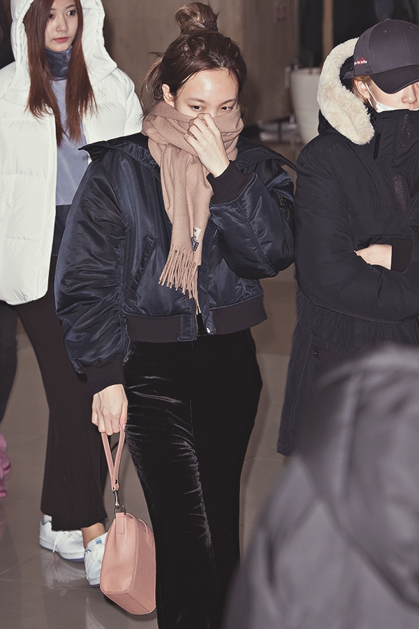 트와이스(TWICE) 나연, 김포국제공항 입국 현장