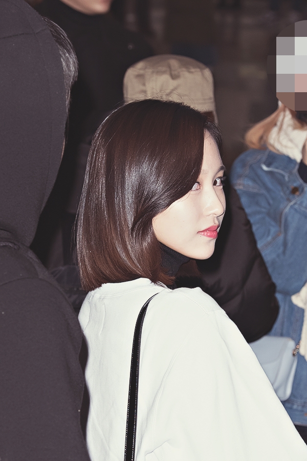 트와이스(TWICE) 미나, 김포국제공항 입국 현장