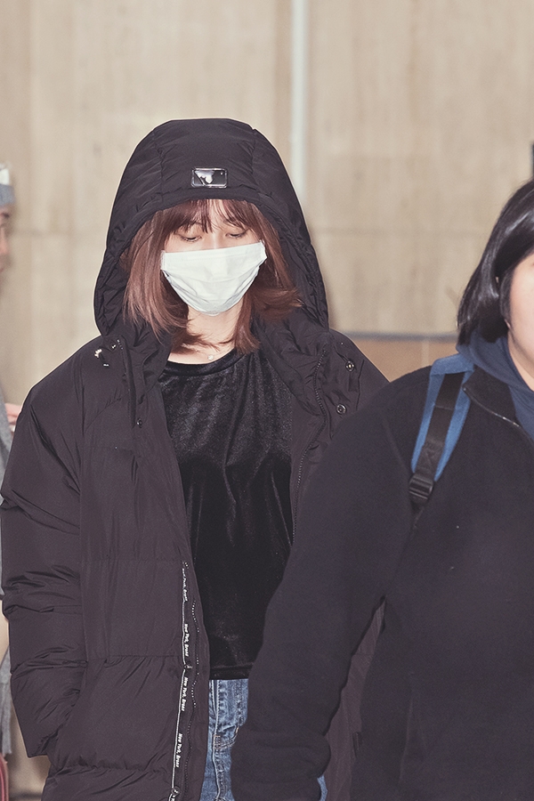 트와이스(TWICE) 모모, 김포국제공항 입국 현장