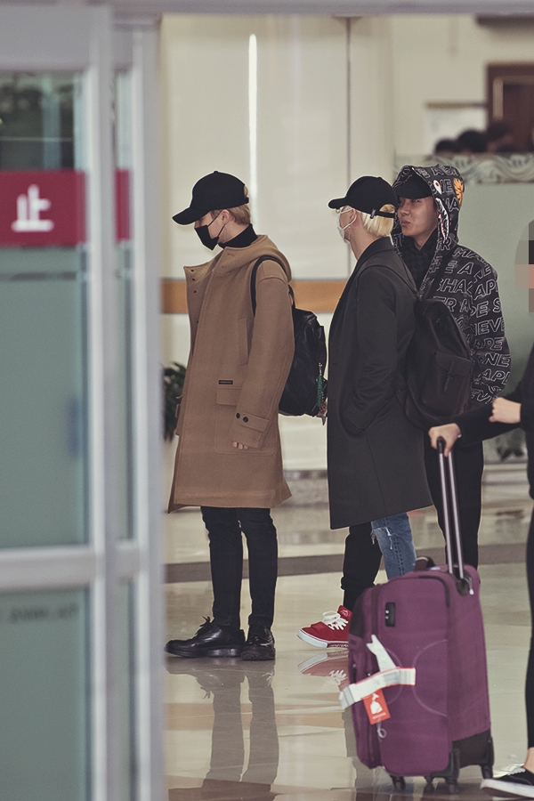 방탄소년단(BTS) 지민, 김포국제공항 입국 현장