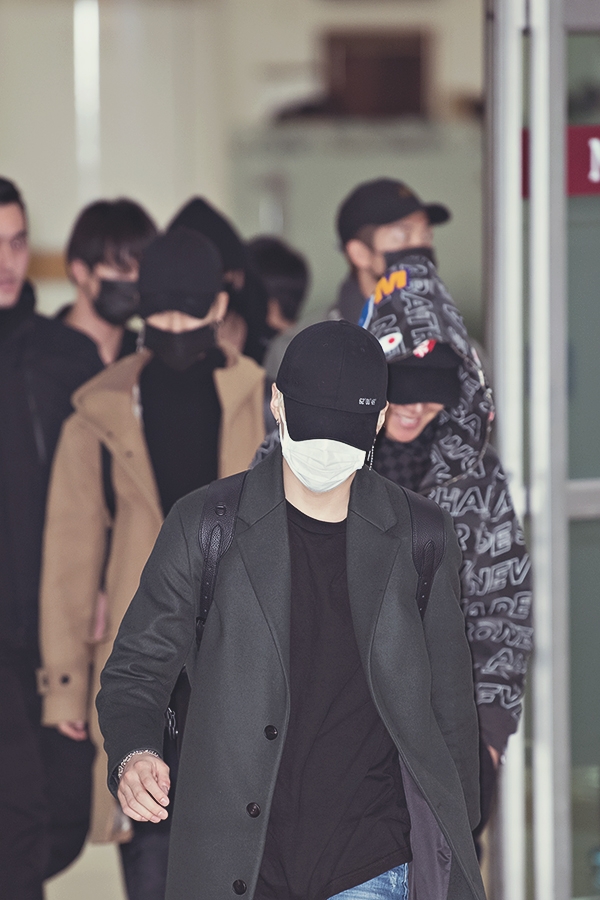 방탄소년단(BTS) , 김포국제공항 입국 현장