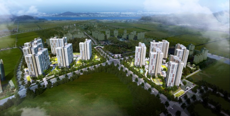 한강 금호어울림 조감도. (사진=금호건설)