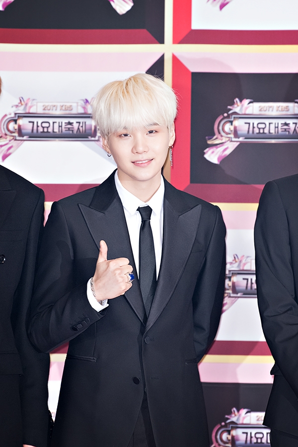 방탄소년단(BTS) 슈가, '2017 KBS 가요대축제' 레드카펫 행사