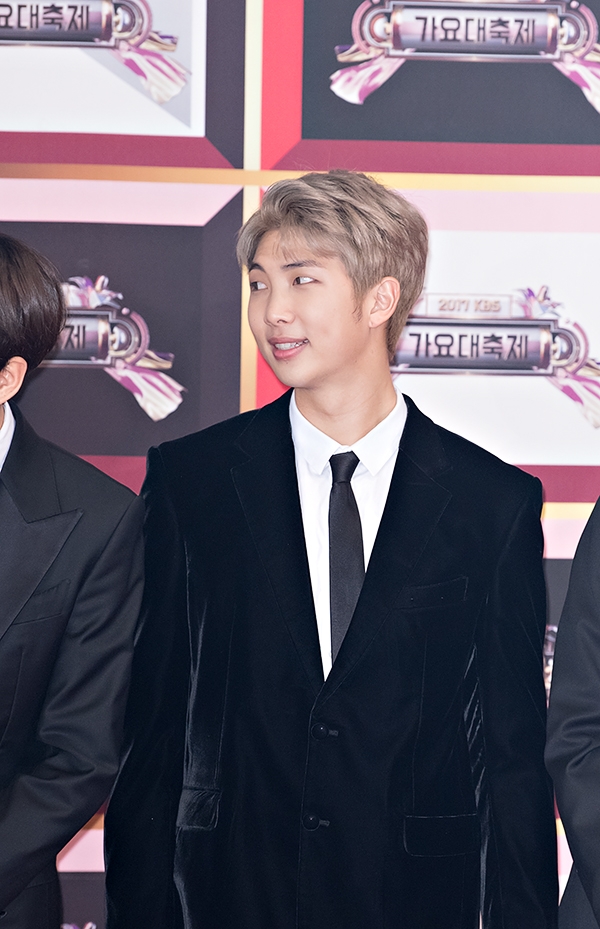 방탄소년단(BTS) RM, '2017 KBS 가요대축제' 레드카펫 행사