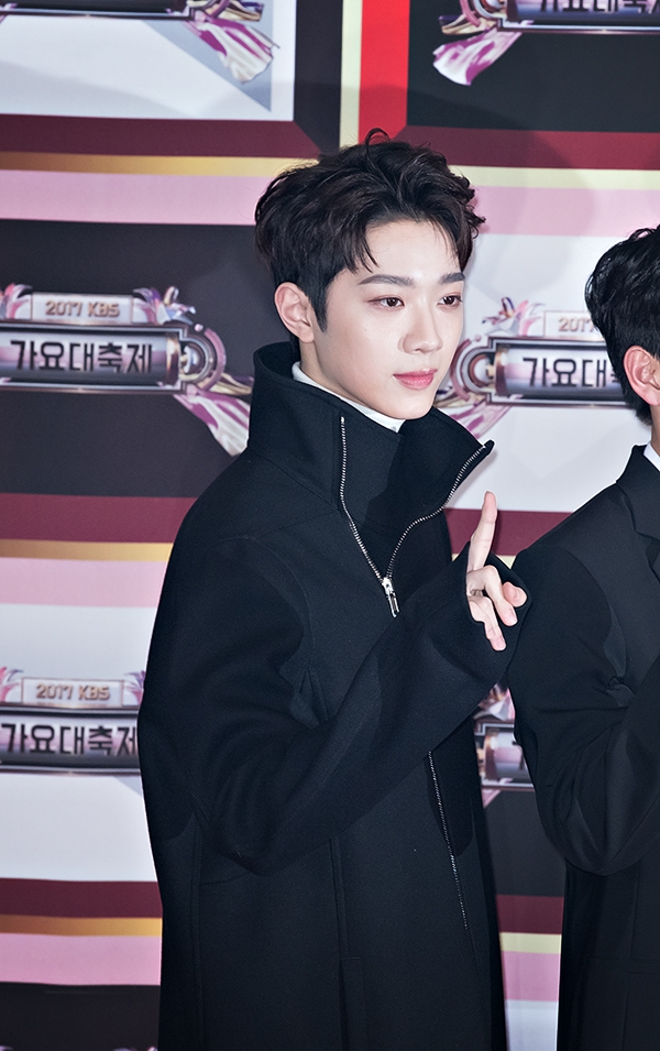 워너원(WannaOne) 라이관린, '2017 KBS 가요대축제' 레드카펫 행사