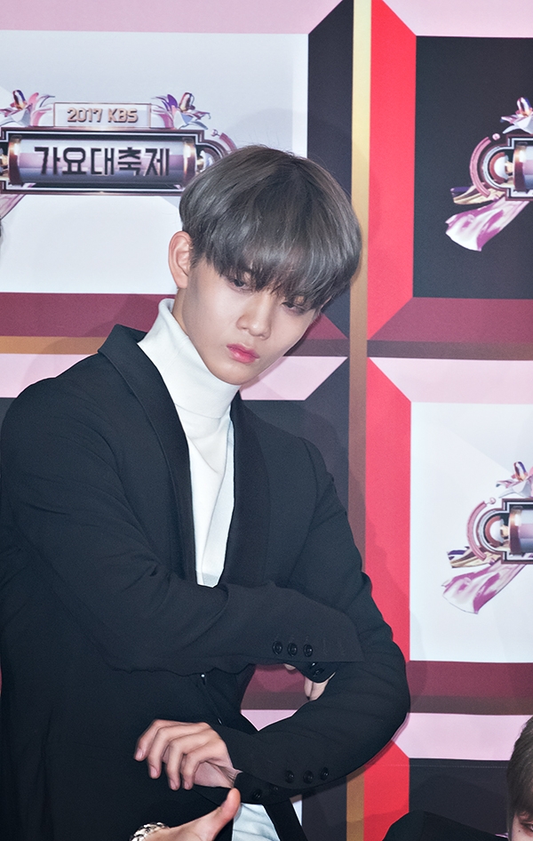 워너원(WannaOne) 배진영, '2017 KBS 가요대축제' 레드카펫 행사