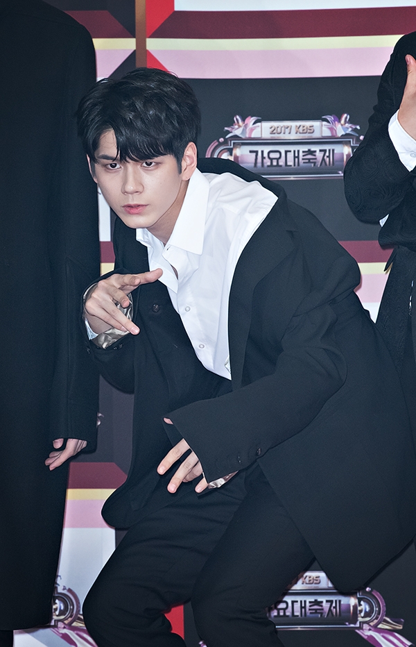 워너원(WannaOne) 옹성우, '2017 KBS 가요대축제' 레드카펫 행사