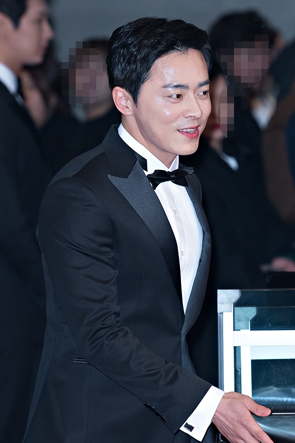 조정석, '2017 MBC 연기대상' 포토월 행사