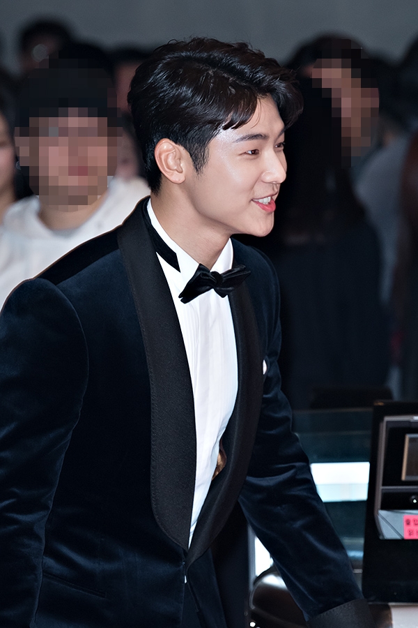 씨엔블루 강민혁, '2017 MBC 연기대상' 포토월 행사