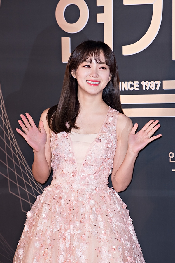 구구단 세정, '2017 KBS 연기대상' 포토월 행사