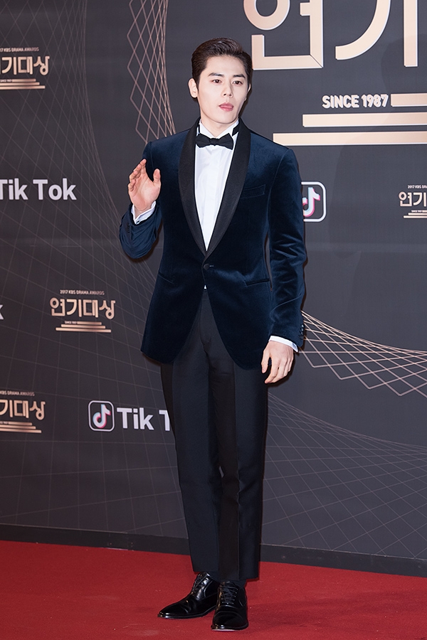 김동준, '2017 KBS 연기대상' 포토월 행사