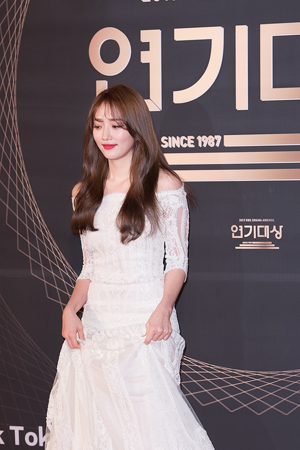 표예진, '2017 KBS 연기대상' 포토월 행사