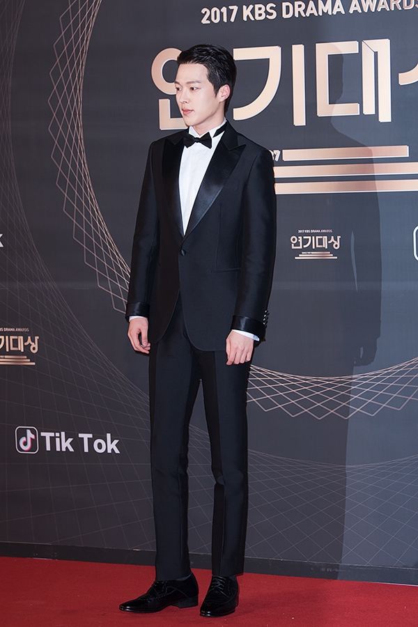 장기용, '2017 KBS 연기대상' 포토월 행사
